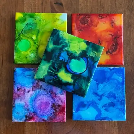 Ceramic Ink Tiles at Love of Learning