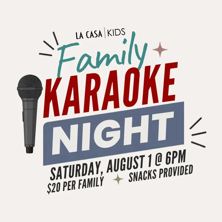 Family Karaoke Night at La Casa de Cristo