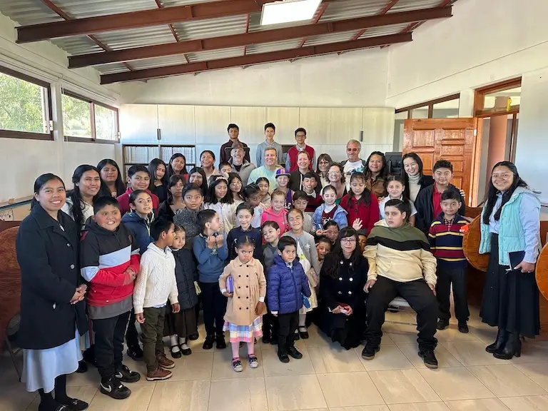 Mazahua Valley Ministries Harmony School Kids and La Casa de Cristo