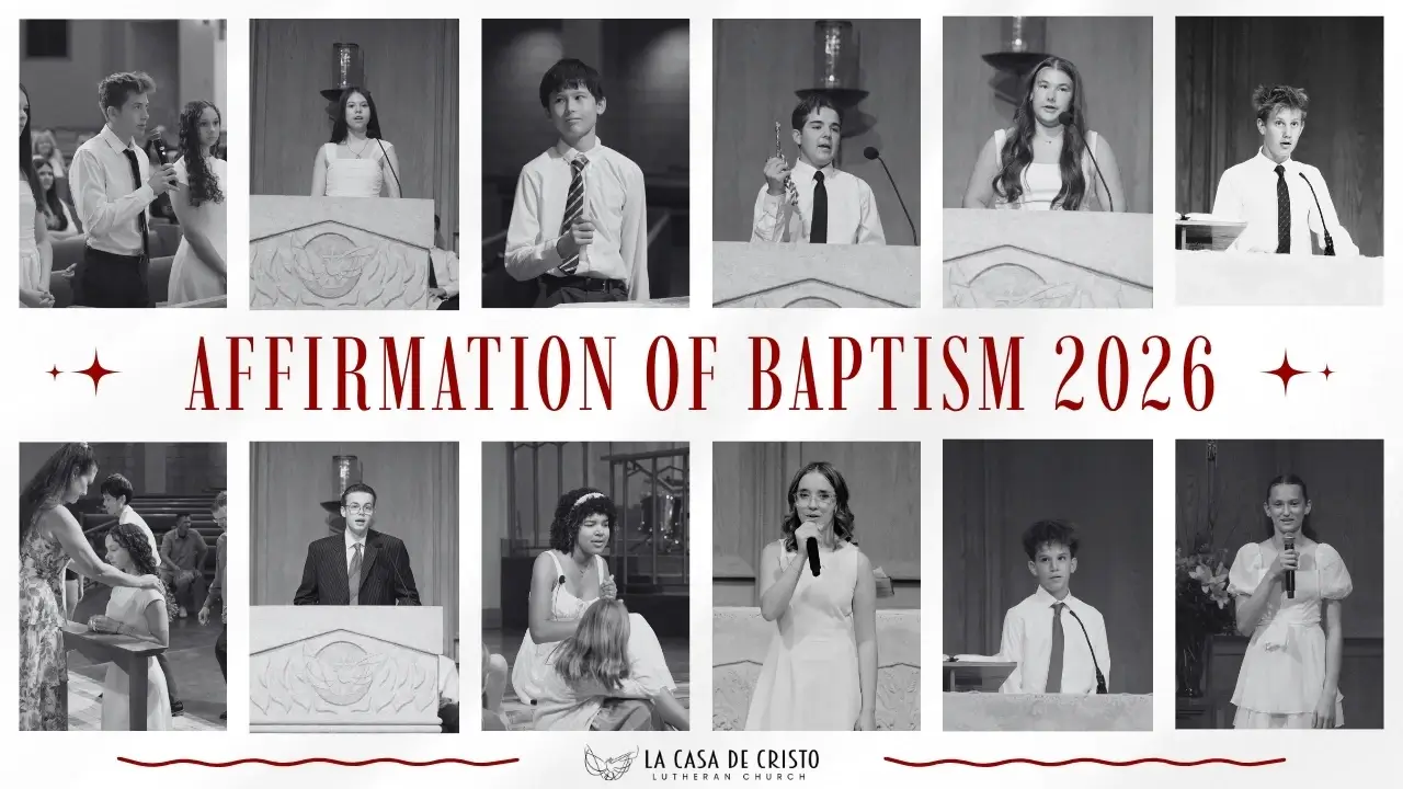 Confirmation at La Casa de Cristo