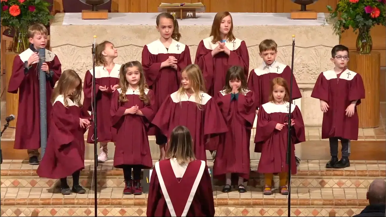 Children's Choir at La Casa de Cristo - Look for the Light of Jesus